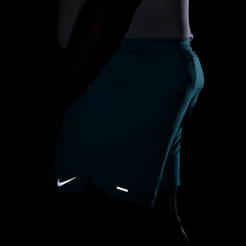 Men's DRI-FIT Stride 7" Shorts (345 - Dusty Cactus/Black/Reflective Silver)