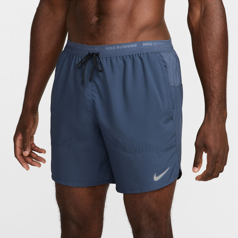 Men's DRI-FIT Stride 7" Shorts (437 - Thunder Blue/Black/Reflective Silver)