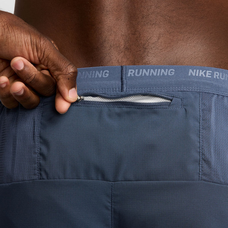 Men's DRI-FIT Stride 7" Shorts (437 - Thunder Blue/Black/Reflective Silver)