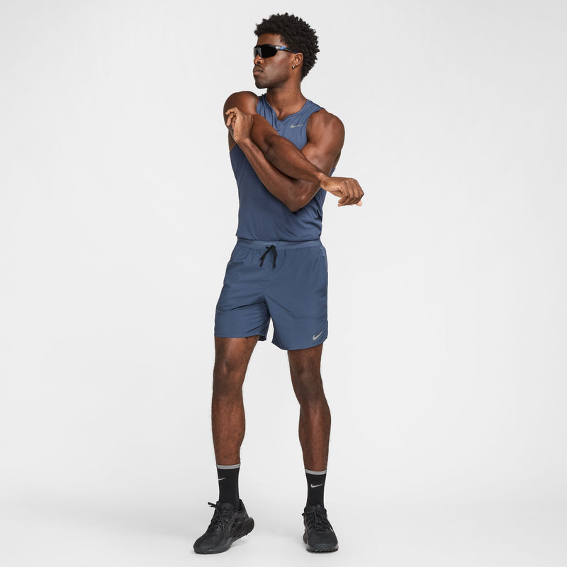 Men's DRI-FIT Stride 7" Shorts (437 - Thunder Blue/Black/Reflective Silver)