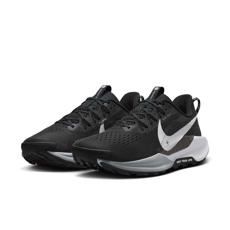 Men’s React Pegasus Trail 5 (001 - Black/White-Anthracite-Wolf Grey)