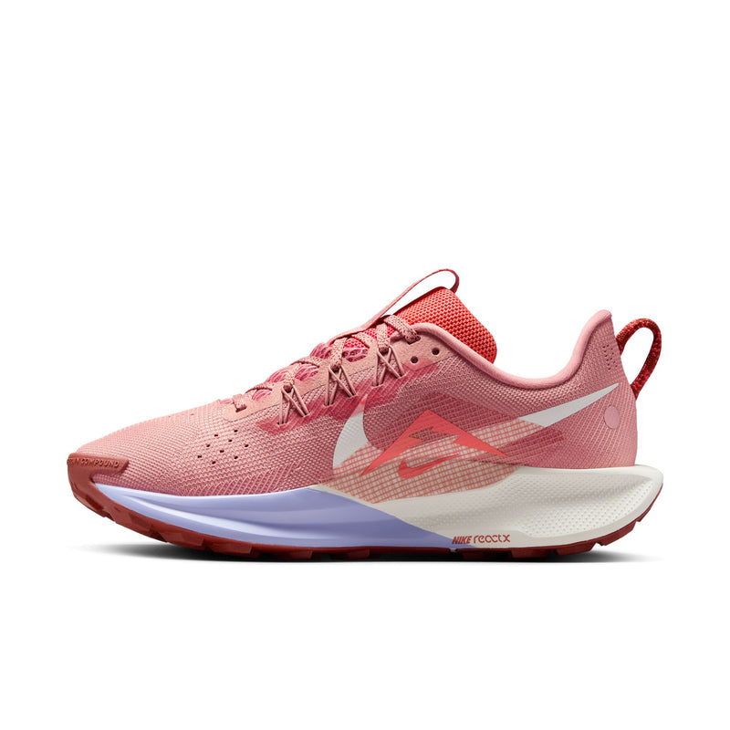 Women’s React Pegasus Trail 5 (601 - Red Stardust/Mars Stone-Lilac Ice)