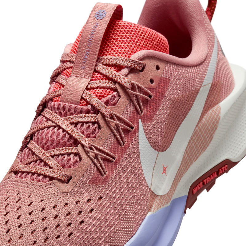 Women’s React Pegasus Trail 5 (601 - Red Stardust/Mars Stone-Lilac Ice)