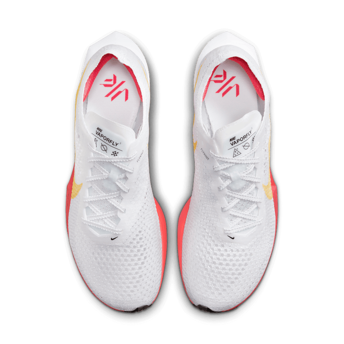 Women’s ZoomX Vaporfly 3 (101 - White/Topaz Gold-Sea Coral-Pure Platinum)
