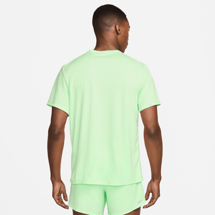 Men's DRI-FIT UV Miler Short Sleeve Running Top (376 - Vapor Green/Reflective Silver)