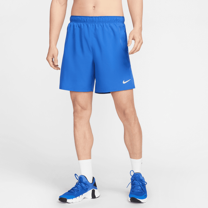 Men's DRI-FIT Challenger 7" Brief-Lined Shorts (480 - Game Royal/Game Royal/Reflective Silver)