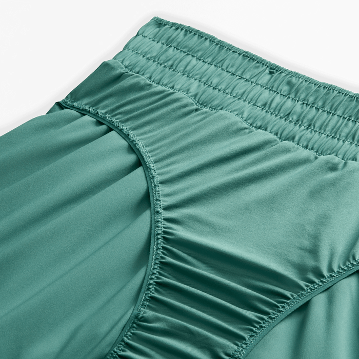 Women's DRI-FIT One Mid-Rise 3" Shorts (361 - Bicoastal/Reflective Silver)