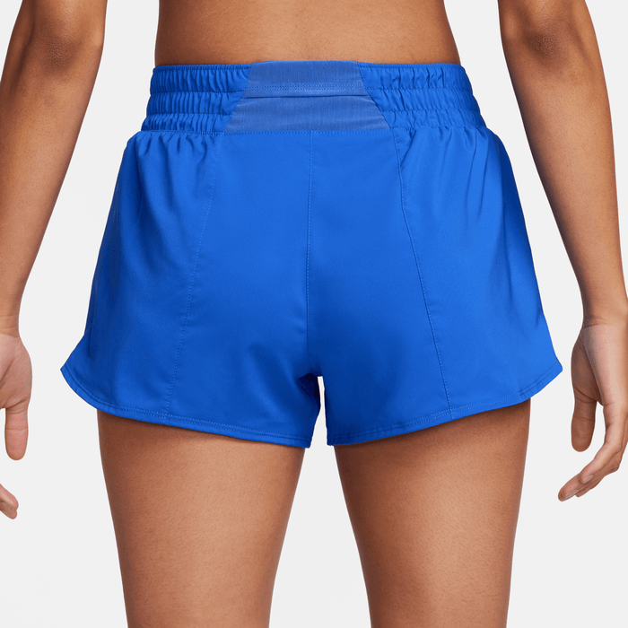 Women's DRI-FIT One Mid-Rise 3" Shorts (405 - Hyper Royal/Reflective Silver)