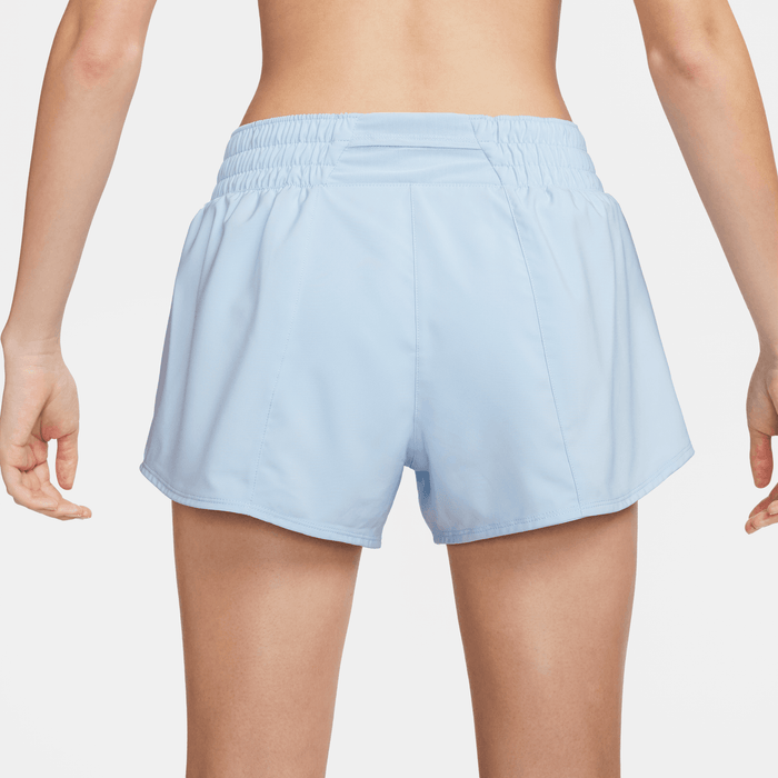 Women's DRI-FIT One Mid-Rise 3" Shorts (441 - Light Armory Blue/Reflective Wilve)