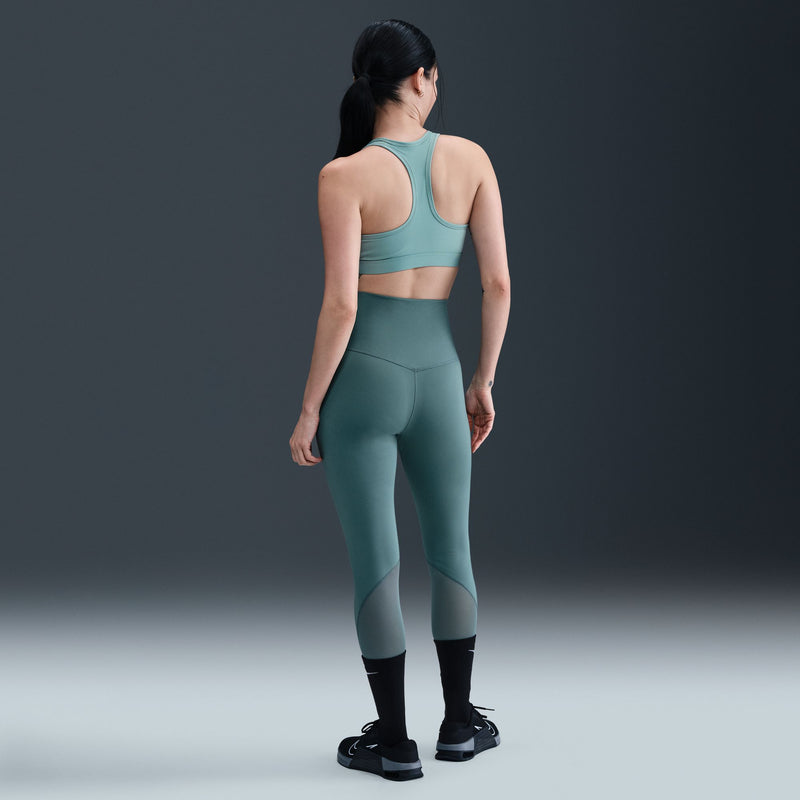 Women’s Swoosh Medium Support Sports Bra (017 - Cannon/White)