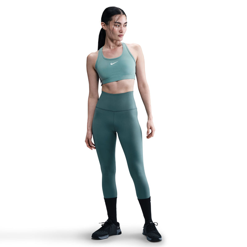 Women’s Swoosh Medium Support Sports Bra (017 - Cannon/White)