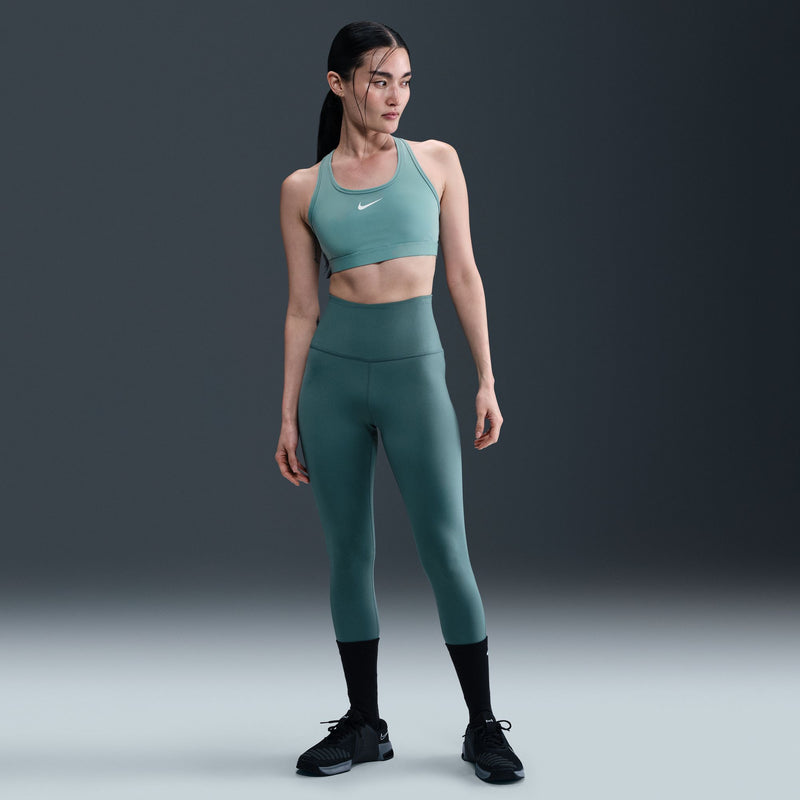 Women’s Swoosh Medium Support Sports Bra (017 - Cannon/White)