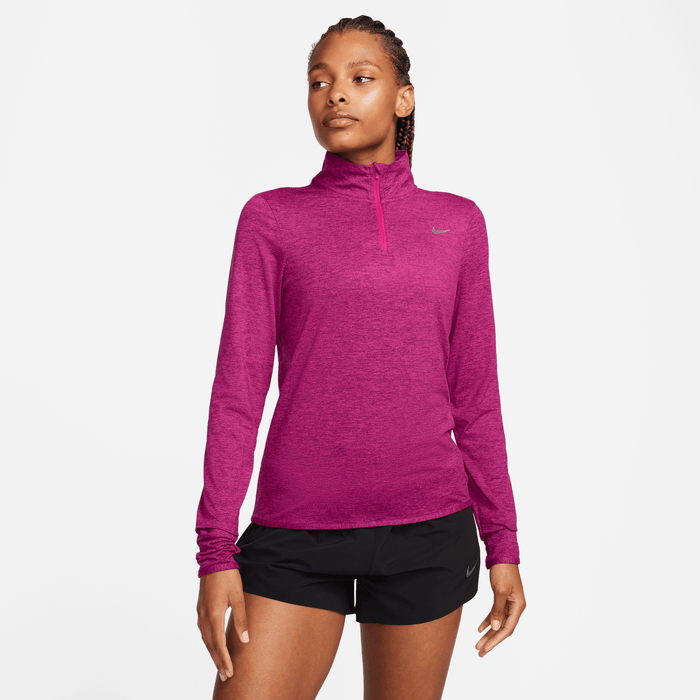 Nike women's dri fit 2025 element half zip running top