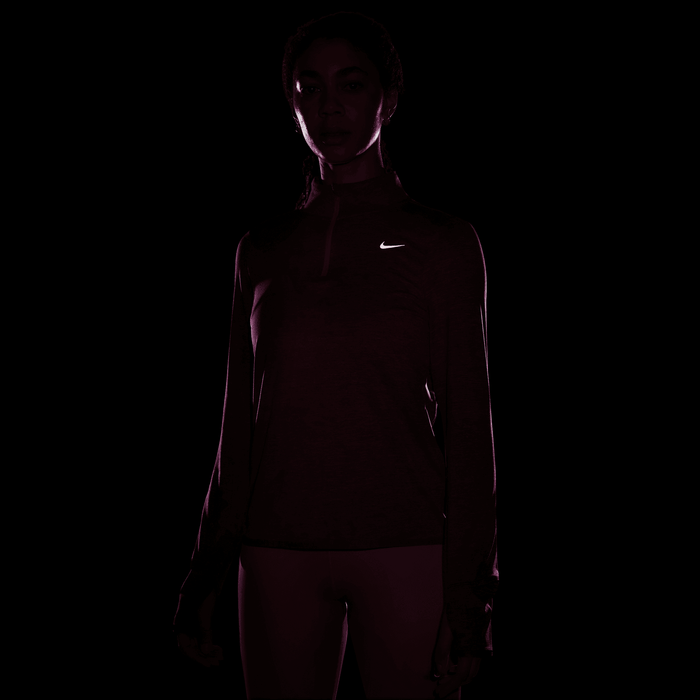 Nike Swift Element Women's UV Protection 1/4-Zip Running Top.