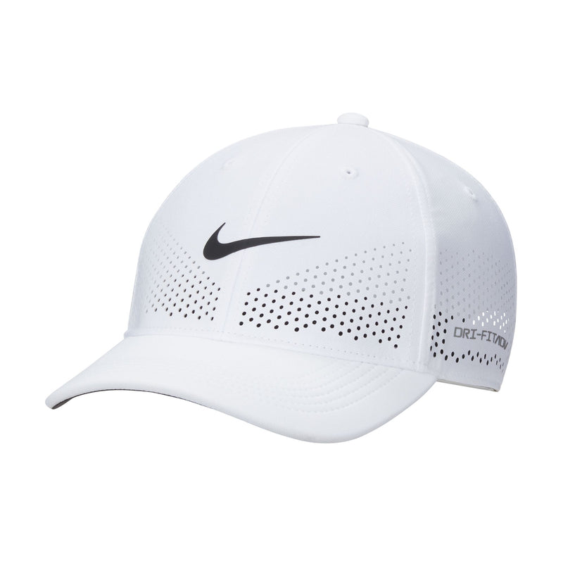Unisex Dri-FIT ADV Club Structured Swoosh Cap (100 - White/Black)