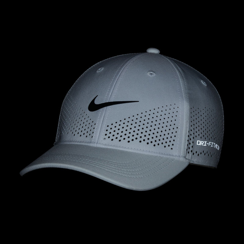 Unisex Dri-FIT ADV Club Structured Swoosh Cap (100 - White/Black)