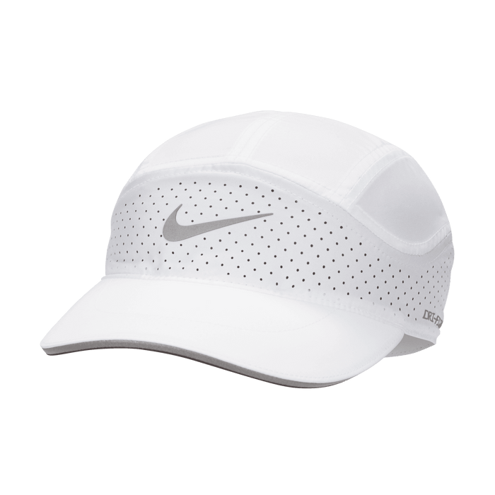 Unisex DRI-FIT ADV Fly Unstructured Reflective Cap (White/Anthracite/Reflective Silver)