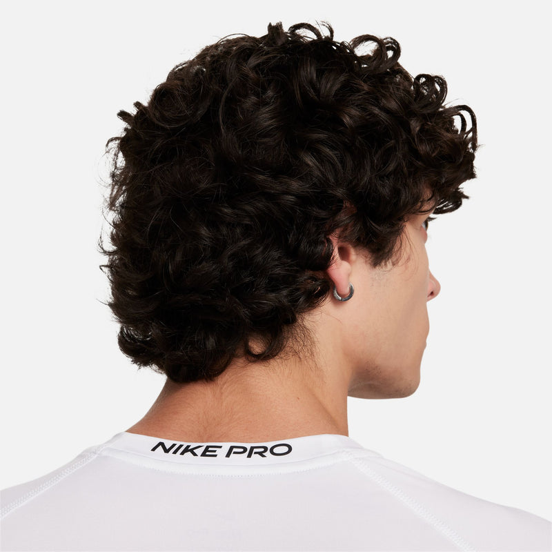 Men's Dri-FIT Slim Long-Sleeve Fitness Top (100 - White/Black)