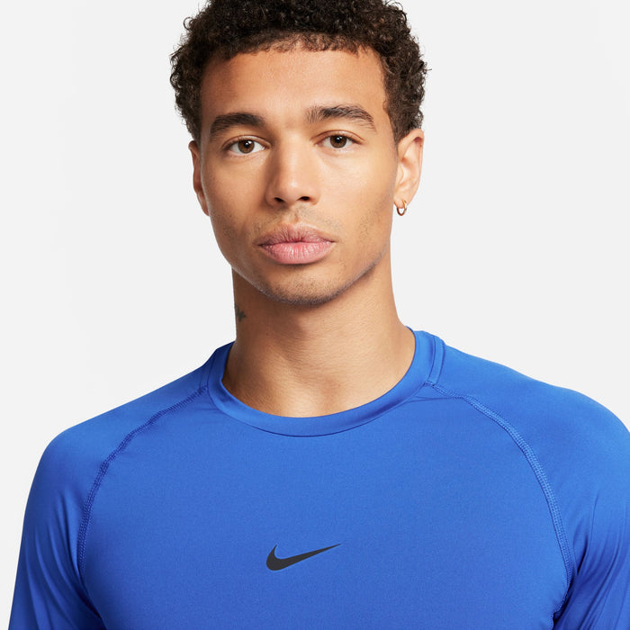 Men's Dri-FIT Slim Long-Sleeve Fitness Top (480 - Game Royal/Black)