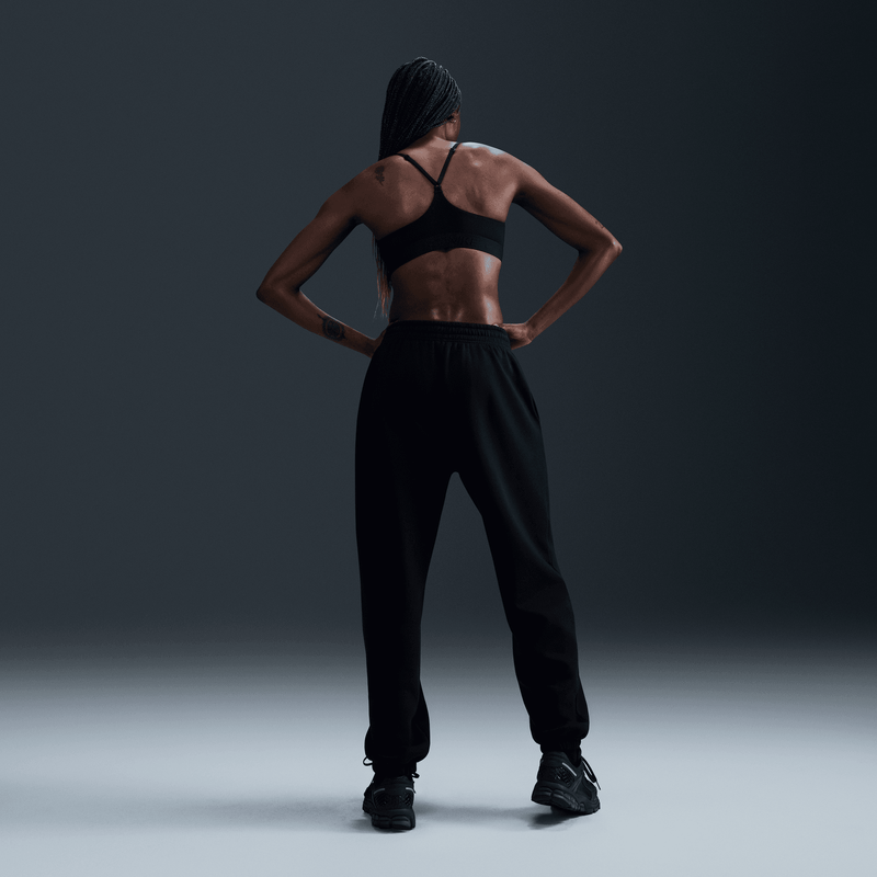 Women's Indy Light Support Padded Adjustable Sports Bra (010 - Black/Black)
