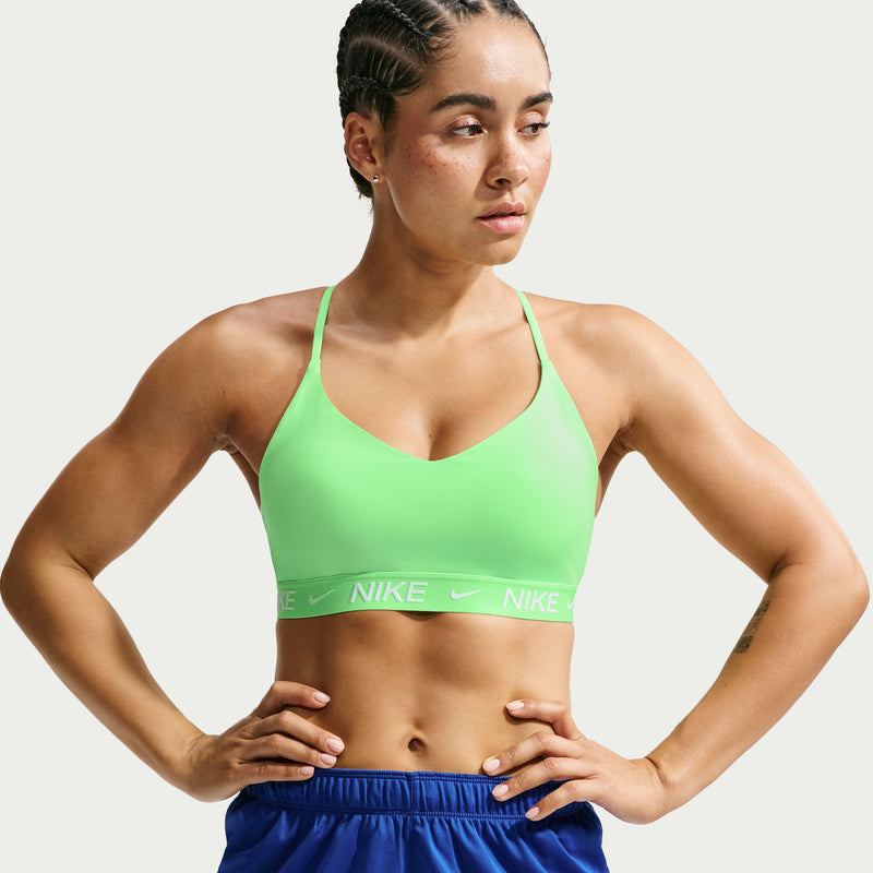 Women's Indy Light Support Padded Adjustable Sports Bra (336 - Illusion Green)
