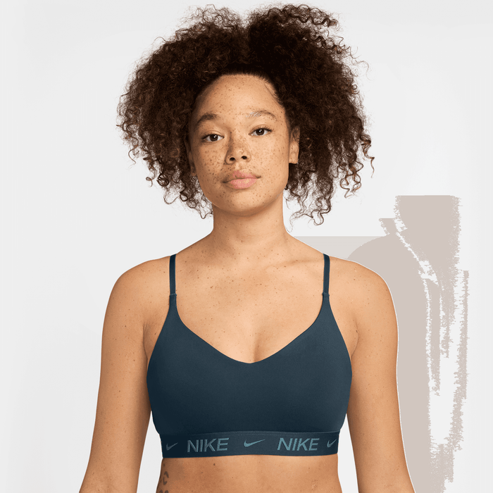 Women's Indy Light Support Padded Adjustable Sports Bra (478 - Armory Navy)