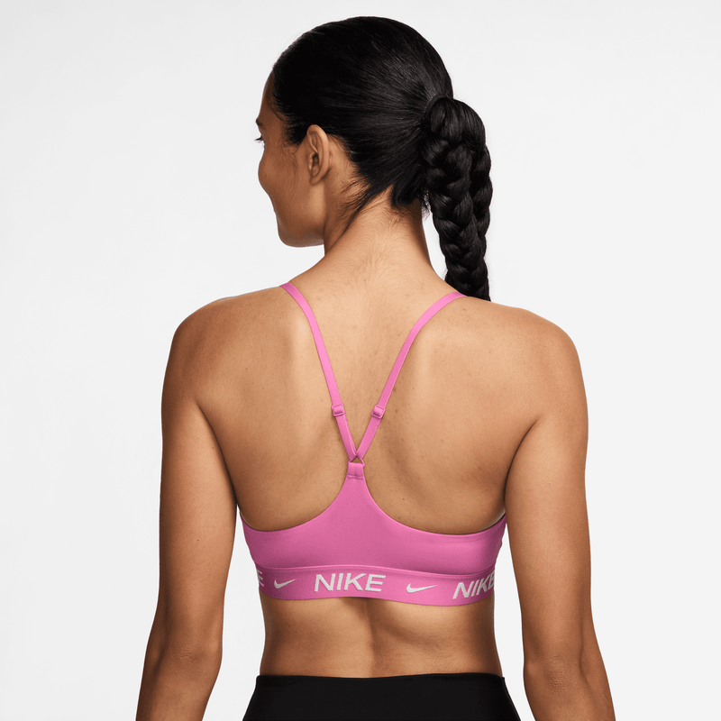 Women's Indy Light Support Padded Adjustable Sports Bra (675 - Playful Pink)