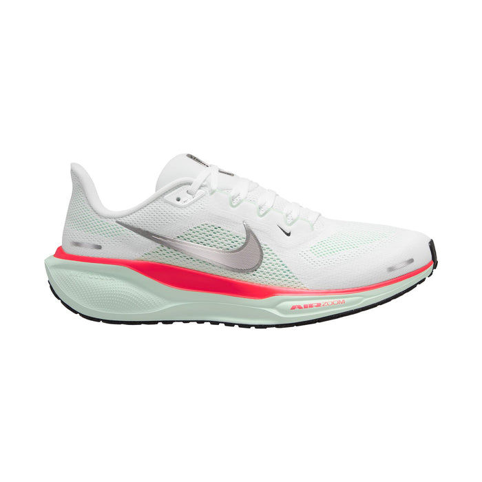 Men's Pegasus 41 (115 - White/Metallic Silver-Barely Green)