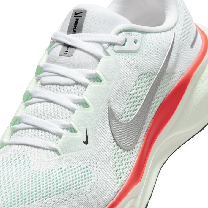 Men's Pegasus 41 (115 - White/Metallic Silver-Barely Green)