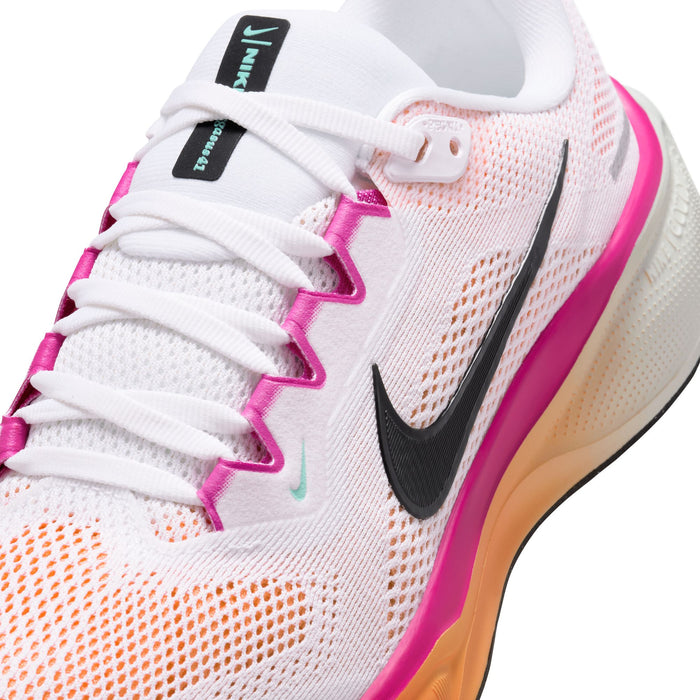 Women's Pegasus 41 (120 - White/Black/Fire Pink/Orange Pulse)