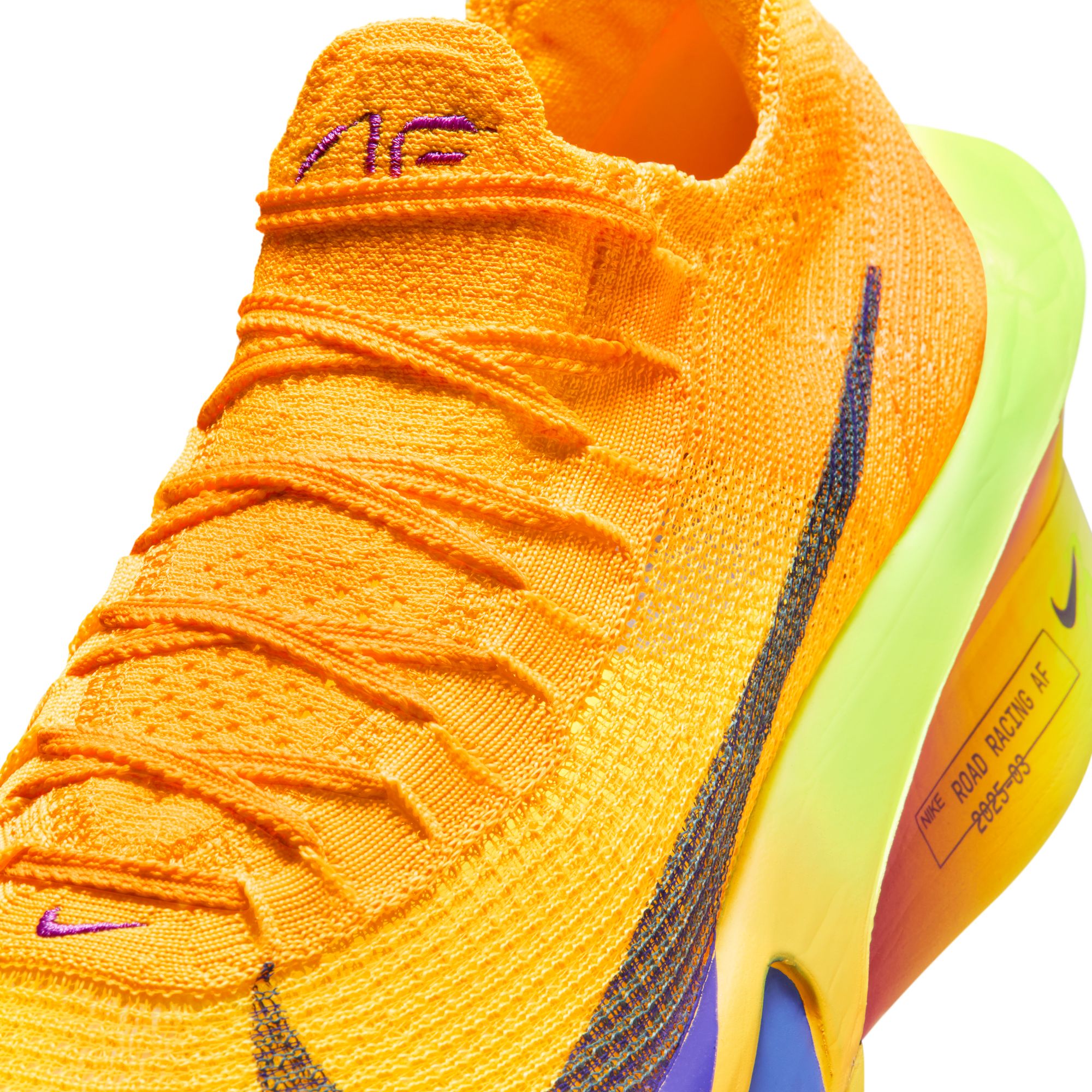 Men's Alphafly 3 (800 - Laser Orange/Indigo Burst-Citron Pulse