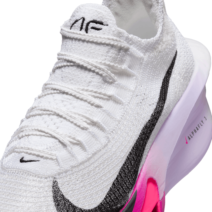 Women's Alphafly 3 (100 - White/Black-Purple Agate-Vivid Grape)