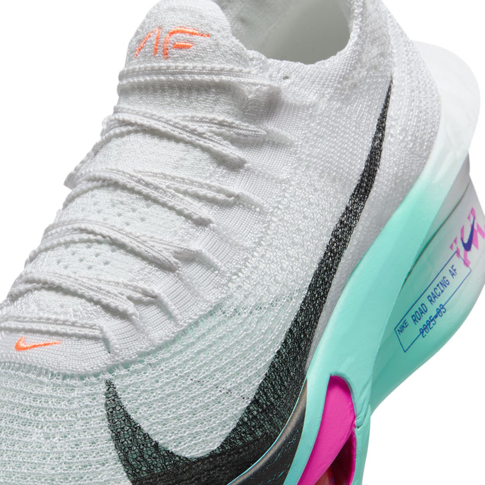Women's Alphafly 3 (104 - White/Black-Hyper Turquoise-Concord)