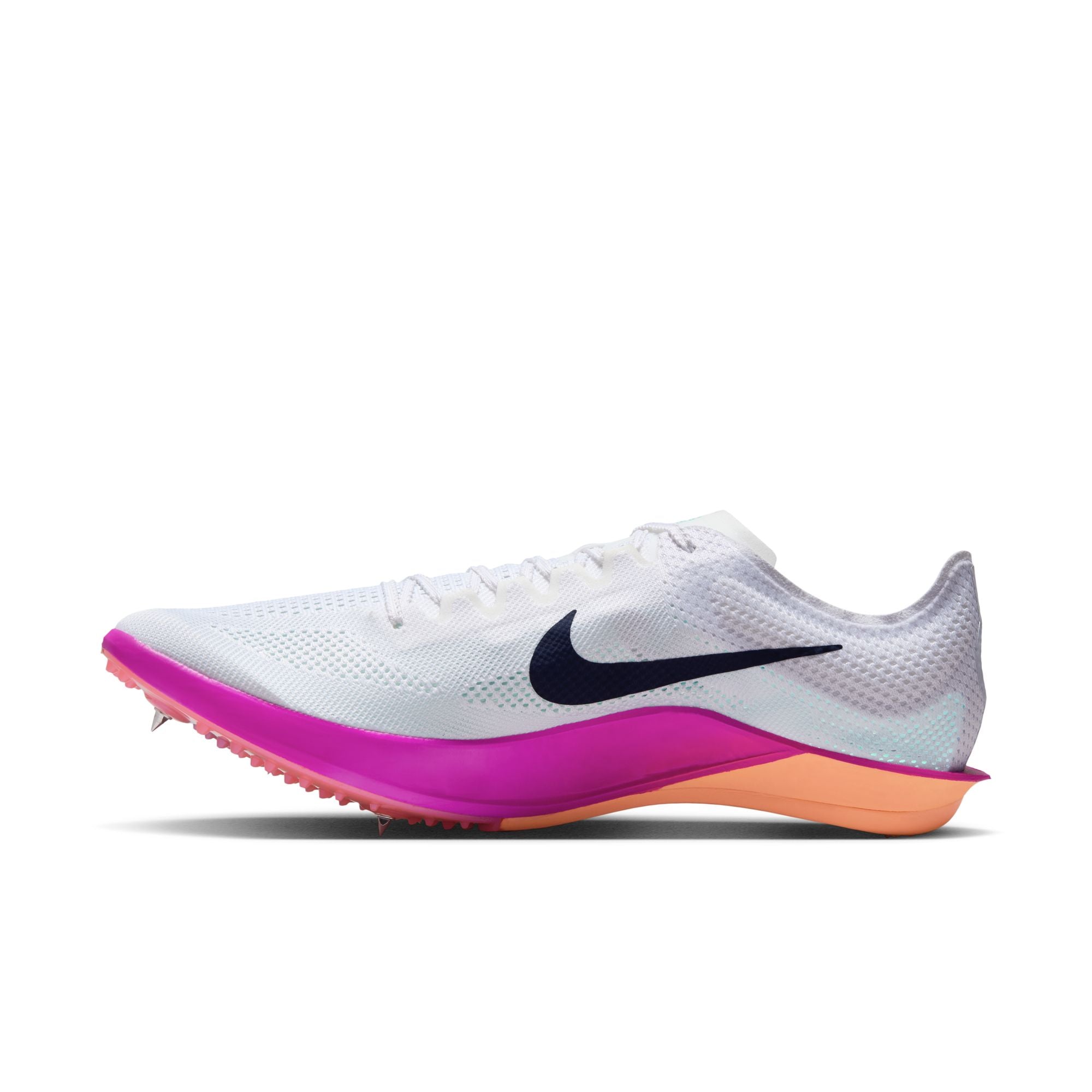 Unisex Dragonfly 2 (100 - White/Obsidian-Hyper Turq-Fire Pink