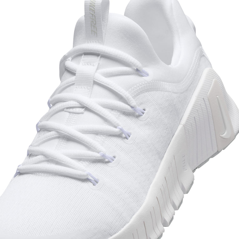 Women's Free Metcon 6 (101 - White/Platinum Tint)