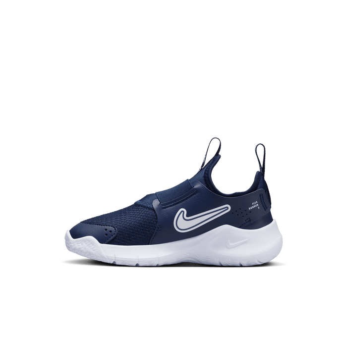 Little Kids' Nike Flex Runner 3 Shoes (403 - Midnight Navy/White)