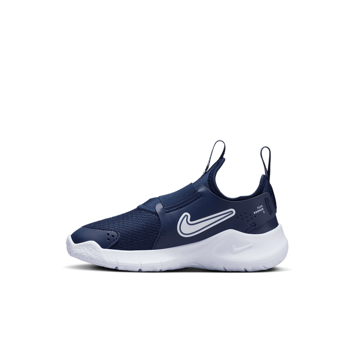 Little Kids' Nike Flex Runner Shoes (403 Midnight Navy/White