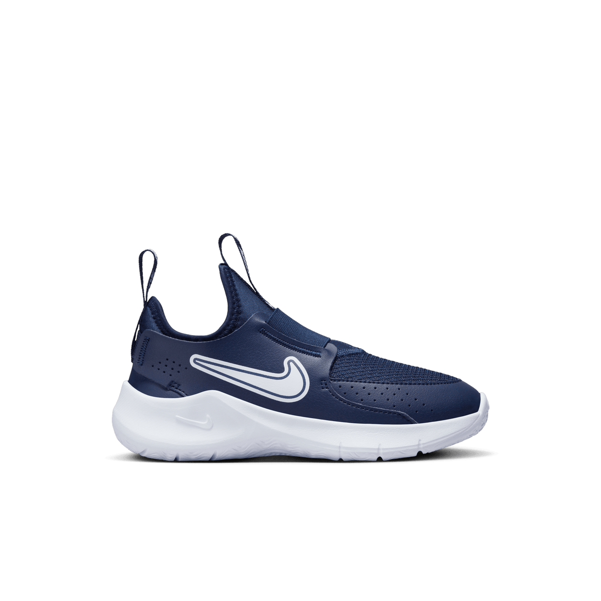 Little Kids' Nike Flex Runner Shoes (403 Midnight Navy/White