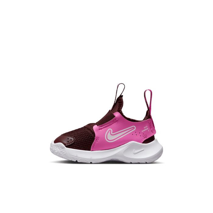 Toddler's Nike Flex Runner 3 Shoes (603 - Burgundy Crush/White-Playful Pink)