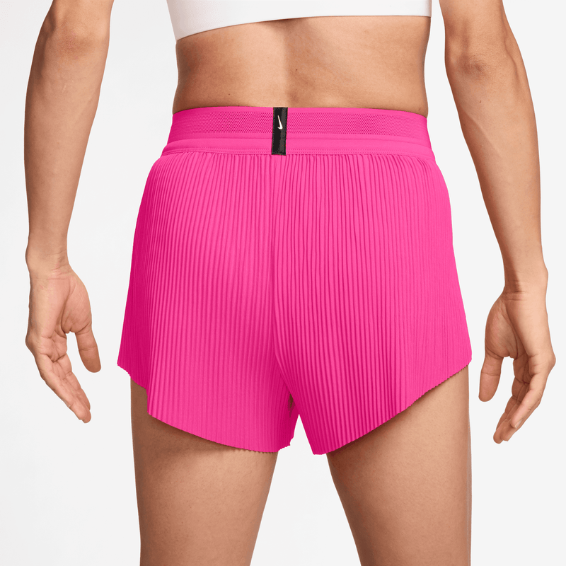 Women's DRI-FIT ADV Aeroswift Mid-Rise Brief-Lined 3" Running Shorts (645 - Hyper Pink/Black)