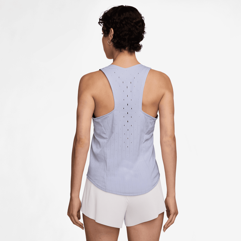 Women's AeroSwift DRI-FIT ADV Running Singlet (057 - Ghost/Blue Void)