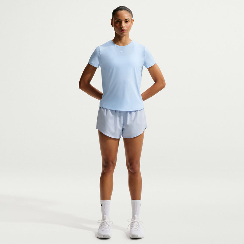 Women's One Classic Dri-FIT Sort-Sleeve Top (408 - Hydrogen Blue/White)
