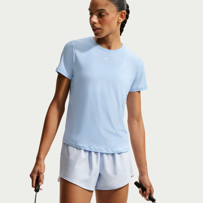 Women's One Classic Dri-FIT Sort-Sleeve Top (408 - Hydrogen Blue/White)