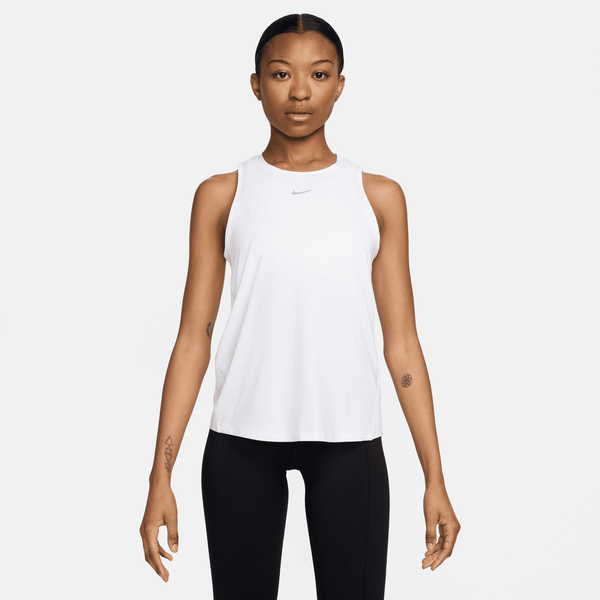 Women's One Classic Dri-FIT Tank Top (100 - White/Black) — TC