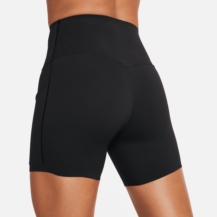 Women's Universa Medium-Support High-Waisted 5" Biker Shorts with Pockets (010 - Black/Black)