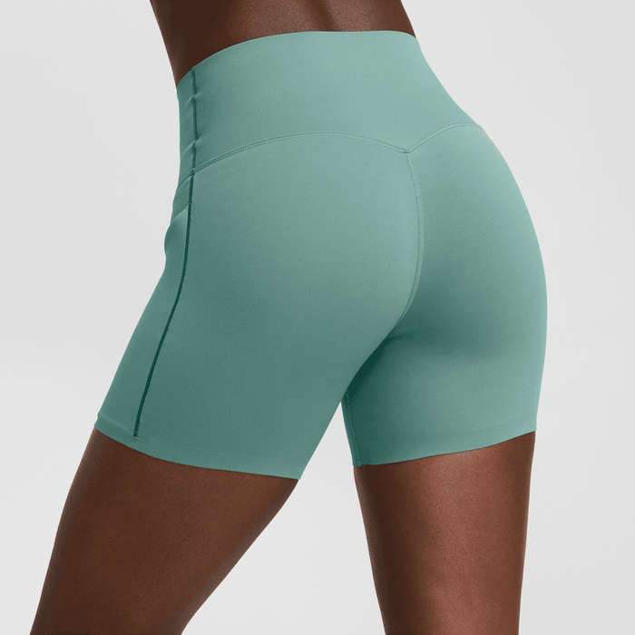 Women's Universa Medium-Support High-Waisted 5" Biker Shorts with Pockets (361 - Bicoastal/Black)