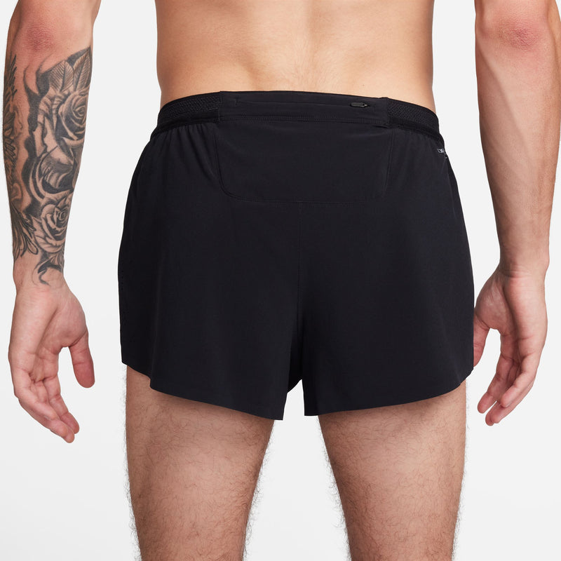 Men's Aeroswift Dri-FIT ADV 2" Brief-Lined Running Shorts (010 - Black/Summit White)