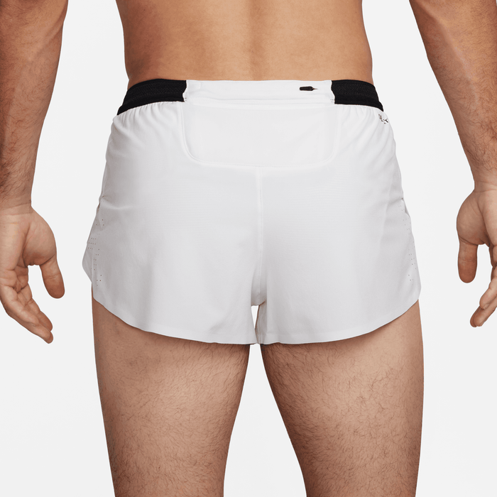 Men's Aeroswift Dri-FIT ADV 2" Brief-Lined Running Shorts (121 - Summit White/Black)