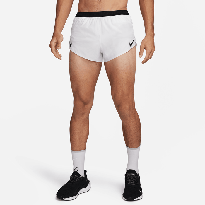 Men's Aeroswift Dri-FIT ADV 2" Brief-Lined Running Shorts (121 - Summit White/Black)