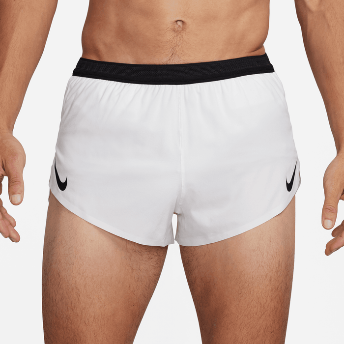 Men's Aeroswift Dri-FIT ADV 2" Brief-Lined Running Shorts (121 - Summit White/Black)